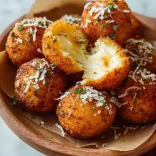 Cheesy Parmesan Potato Balls Recipe
