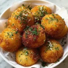 Cheesy Parmesan Potato Balls Recipe
