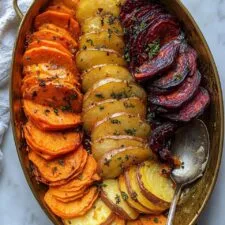 Cheesy Root Vegetable Gratin Recipe