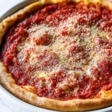 Chicago-Style Deep Dish Pizza Recipe
