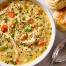 Chicken Pot Pie Soup Recipe