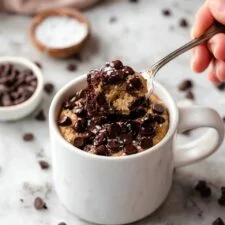 Chocolate Chip Cookie Mug Cake Recipe