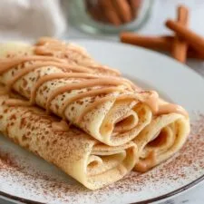 Cinnamon Roll Protein Crepes Recipe