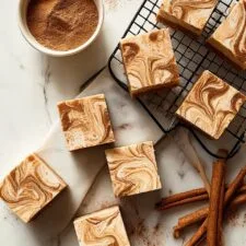 Cinnamon Sugar White Chocolate Fudge Recipe