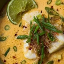 Coconut Lime Fish Soup