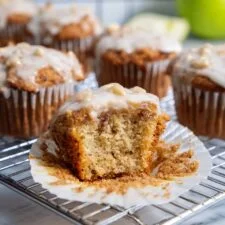 Country Apple Fritter Muffins Recipe