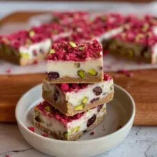 Cranberry and Pistachio Slice Recipe