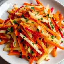 Creamy Carrot and Apple Salad Recipe