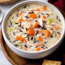 Creamy Chicken and Wild Rice Soup Recipe