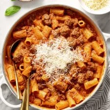 Creamy Italian Sausage Rigatoni Recipe