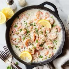 Creamy Parmesan Shrimp Recipe