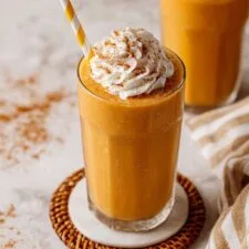 Creamy Pumpkin Smoothie with Banana and Maple Recipe