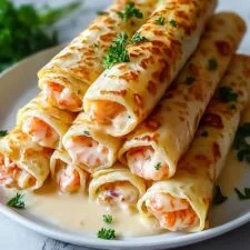 Crispy Crab and Shrimp Queso Taquitos Recipe