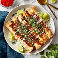 Crunchy Chicken Fajita Taquitos Recipe