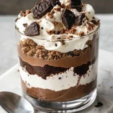 Decadent Chocolate Parfait with Oreos and Cream Recipe