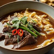 Satay Noodle Soup