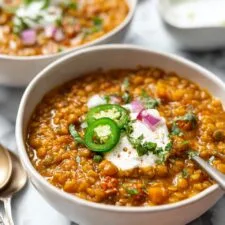 Detox Moroccan Lentil Soup Recipe