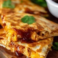 Easy BBQ Chicken Quesadillas