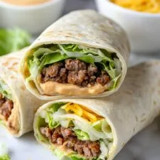 Easy Big Mac Wraps Recipe