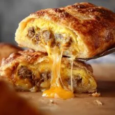 Easy Christmas Breakfast Stromboli Recipe