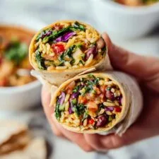 Easy Freezer-Friendly Rice and Bean Burritos Recipe