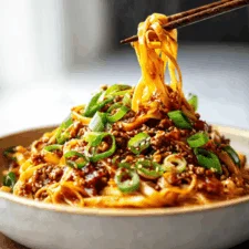 Easy Szechuan Noodles (Dan Dan Noodles)