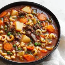 Easy Vegetable Beef Soup Recipe