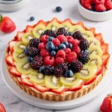 Fruit Tart with Custard and Fresh Fruit Recipe