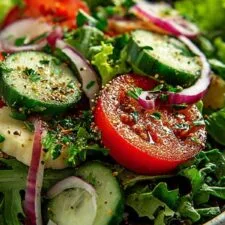 Insalata fresca dell’orto estiva