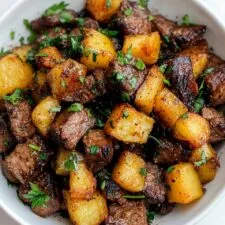 Garlic Butter Steak and Potatoes Recipe