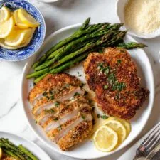 Garlic Parmesan Baked Pork Chops Recipe