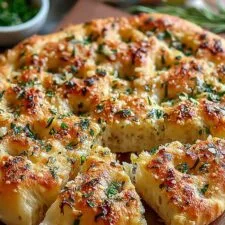 Garlic Parmesan Focaccia Bread – A Savory Homemade Favorite