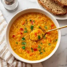 Hearty Red Lentil Soup Recipe