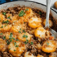 Hobo Casserole Rustic Ground Beef and Potato Bake