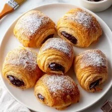 Homemade Chocolate Croissants Recipe
