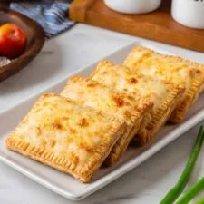 Homemade Hot Pockets with Chicken Sausage, Red Pepper, and Cheddar Recipe