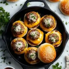 Irresistible Garlic Parmesan Cheeseburger Bombs Recipe