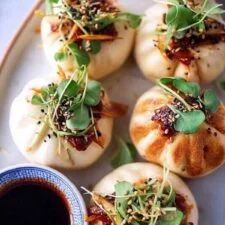 Korean Chicken Steamed Bao Buns