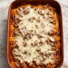 Leftover Spaghetti Bake Recipe