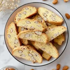 Lemon and Orange Zest Biscotti with Almonds Recipe