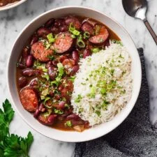 Louisiana Red Beans and Rice Recipe