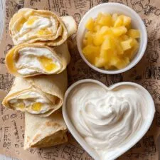 Mango Cream Crepe Roll Recipe