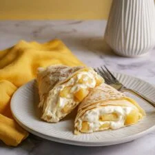 Mango Crepe Roll Recipe