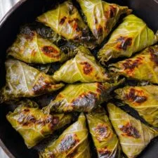Meat & Rice Stuffed Leeks Recipe