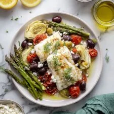 Mediterranean Cod Bake Recipe