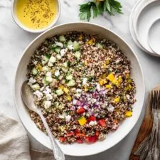 Mediterranean Quinoa Salad Recipe