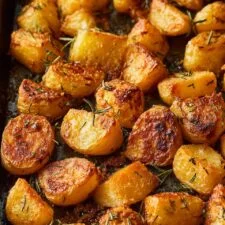 Melt in Your Mouth Roasted Herb Potatoes Recipe