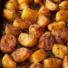 Melt in Your Mouth Roasted Herb Potatoes Recipe