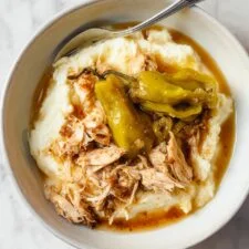 Mississippi Chicken {Easy Crockpot Recipe} Recipe