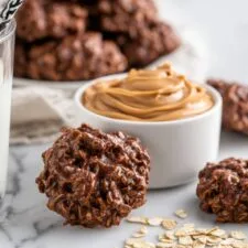 No-Bake Chocolate Peanut Butter Cookies Recipe